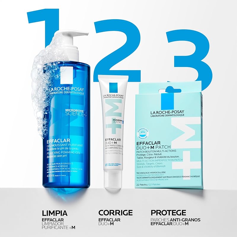 , Effaclar Duo+M Parches, Parches invisibles piel acneica