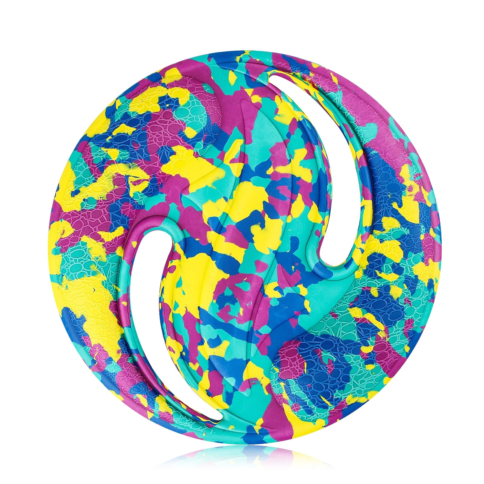 TSLBW Foam Flying Disks Kids Flying Disc Saucers Soft Foam Flying Disks Disc for Kids Adults Outdoor Sports Fun Play Activity B