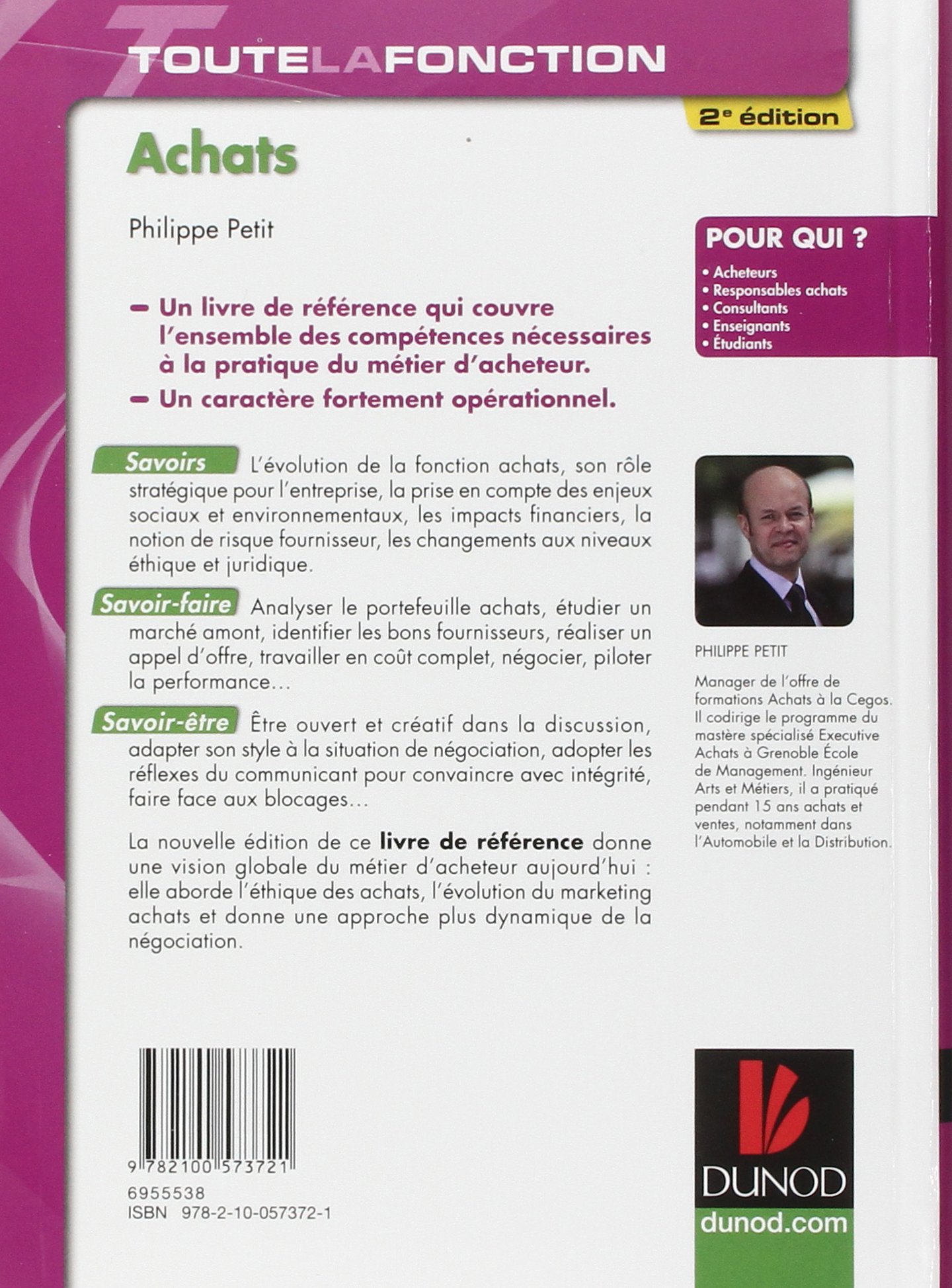 Amazon Fr Toute La Fonction Achats 2e Ed Savoirs Savoir Faire Savoir Etre Savoirs Savoir Faire Savoir Etre Petit Philippe Livres