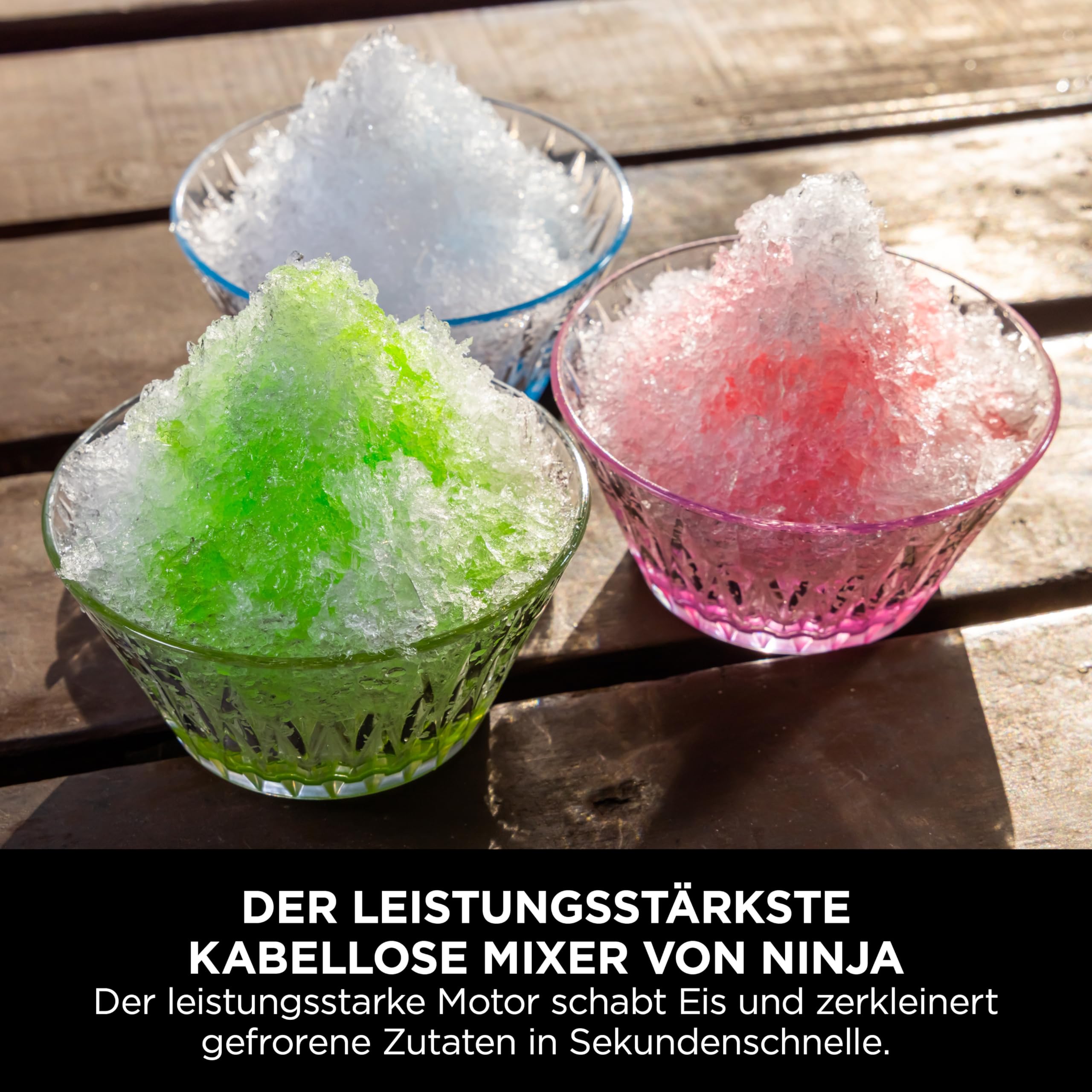 Ninja Blast Max Tragbarer Mixer/Blender/Smoothie Maker, 2 x 570 ml, wiederaufladbar, Mixbecher & auslaufsicherer Deckel, 3 Funktionen, Smoothies, Proteinshakes, Lavendel/Silber BC251EULS 6