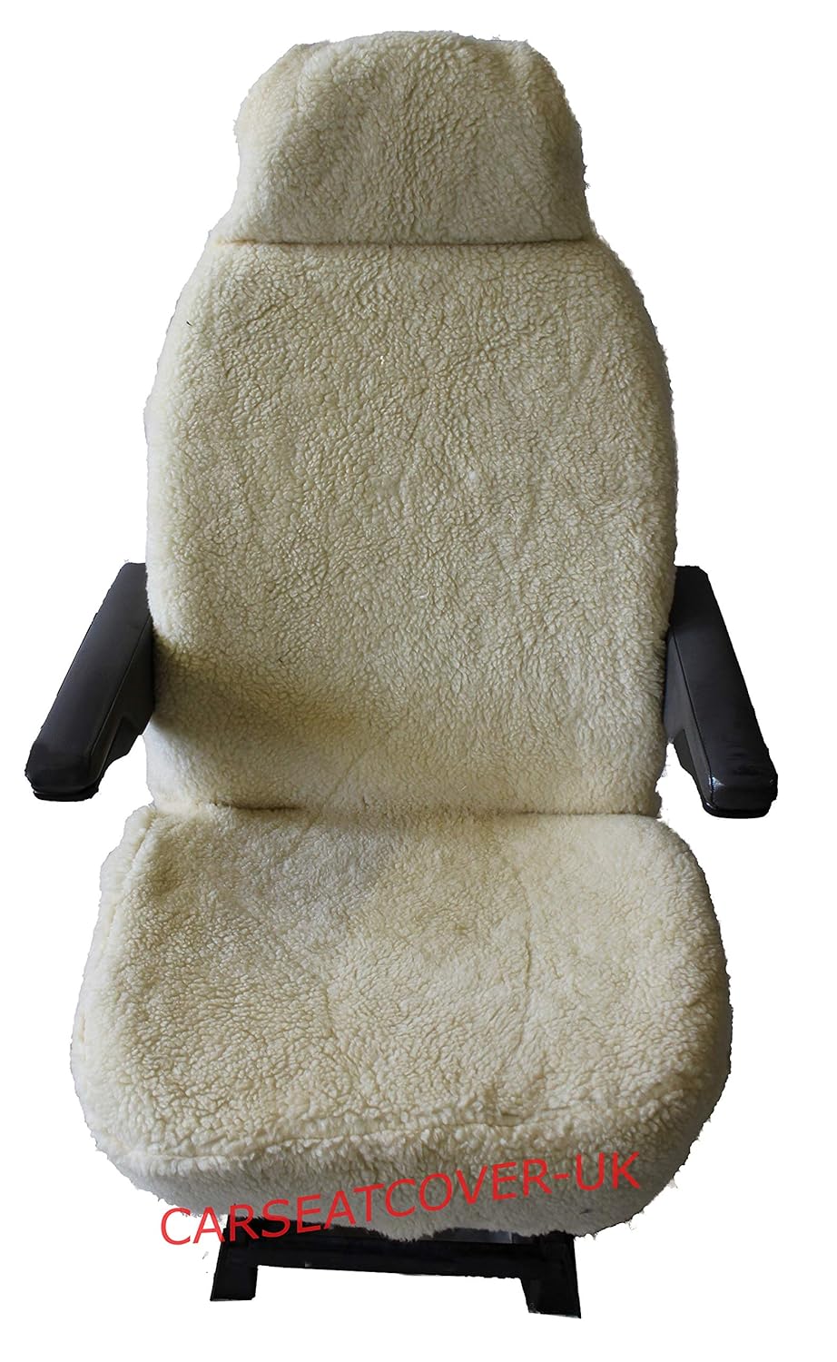 Pair of Luxury MOTORHOME Seat Covers in Faux Fur [CHOICE OF 10 FABRICS