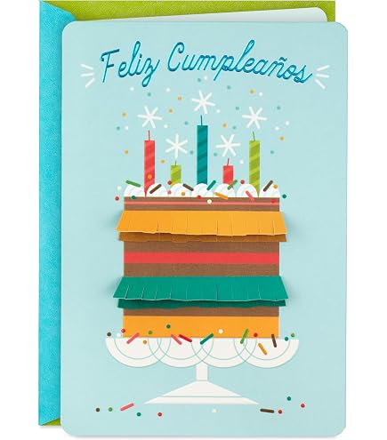 Papyrus Spanish Birthday Card (Feliz Cumpleaños
