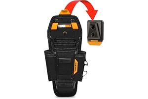 TOUGHBUILT TOU-CT-36-L7 Technician 7 Pocket Pouch, Black, S