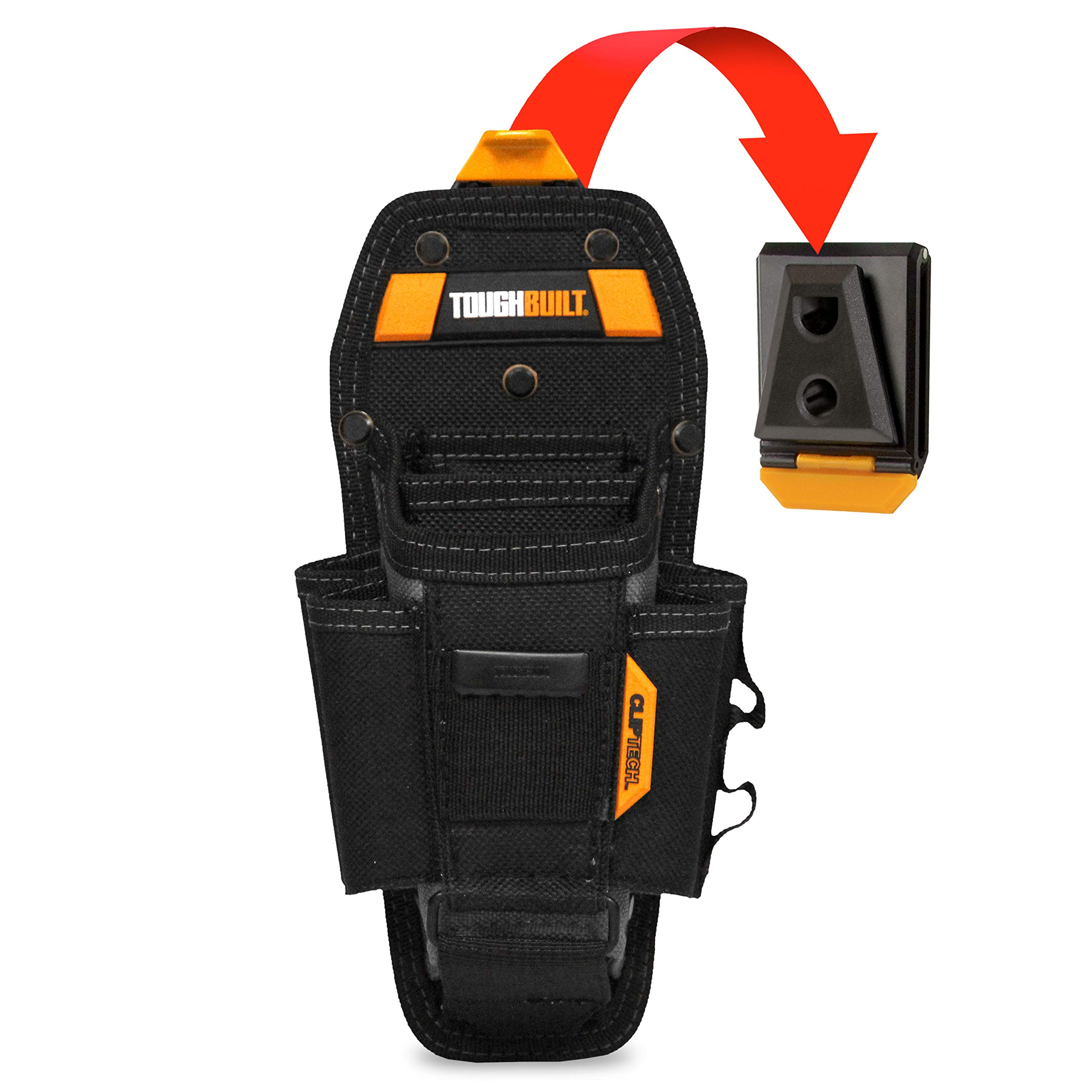 TOUGHBUILT TOU-CT-36-L7 Estuche técnico de 7 bolsillos, negro, S