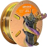 ERYONE Silk Tri-Color PLA Filament 1kg Coextrusion 3-Color Silk Gold Purple