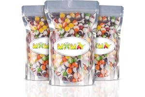 MIMA MIMA MiMa Pack of 3 Flavorful Freeze Dried Skittles - (6oz) Assorted Original Fruit Freeze Dried Candy For Easter, Snacking and Sharing - Resealable bag of Freeze Dried Rainbow Skittles
