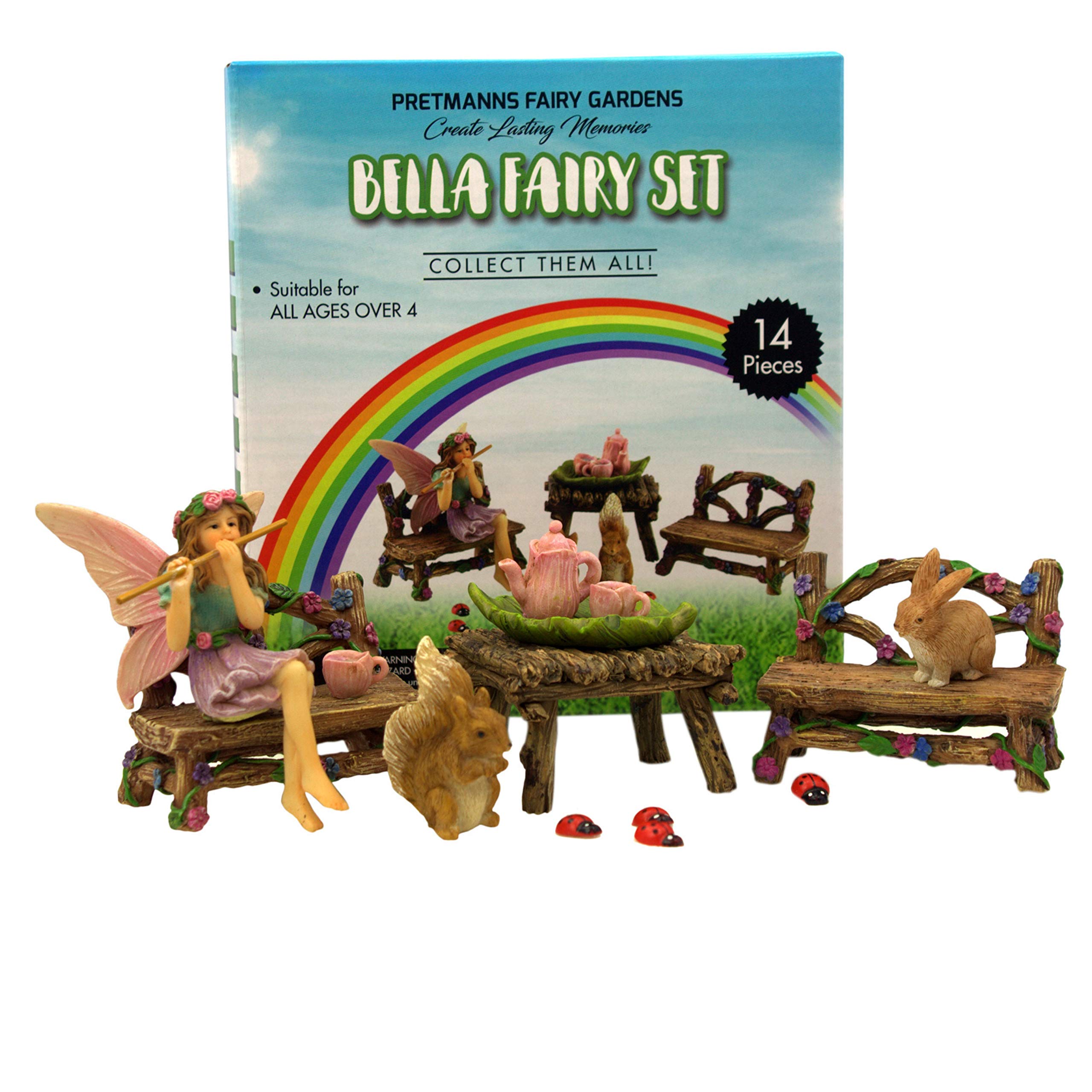 PRETMANNS Fairy Garden Fairy Accessories Miniature Fairy Figurine