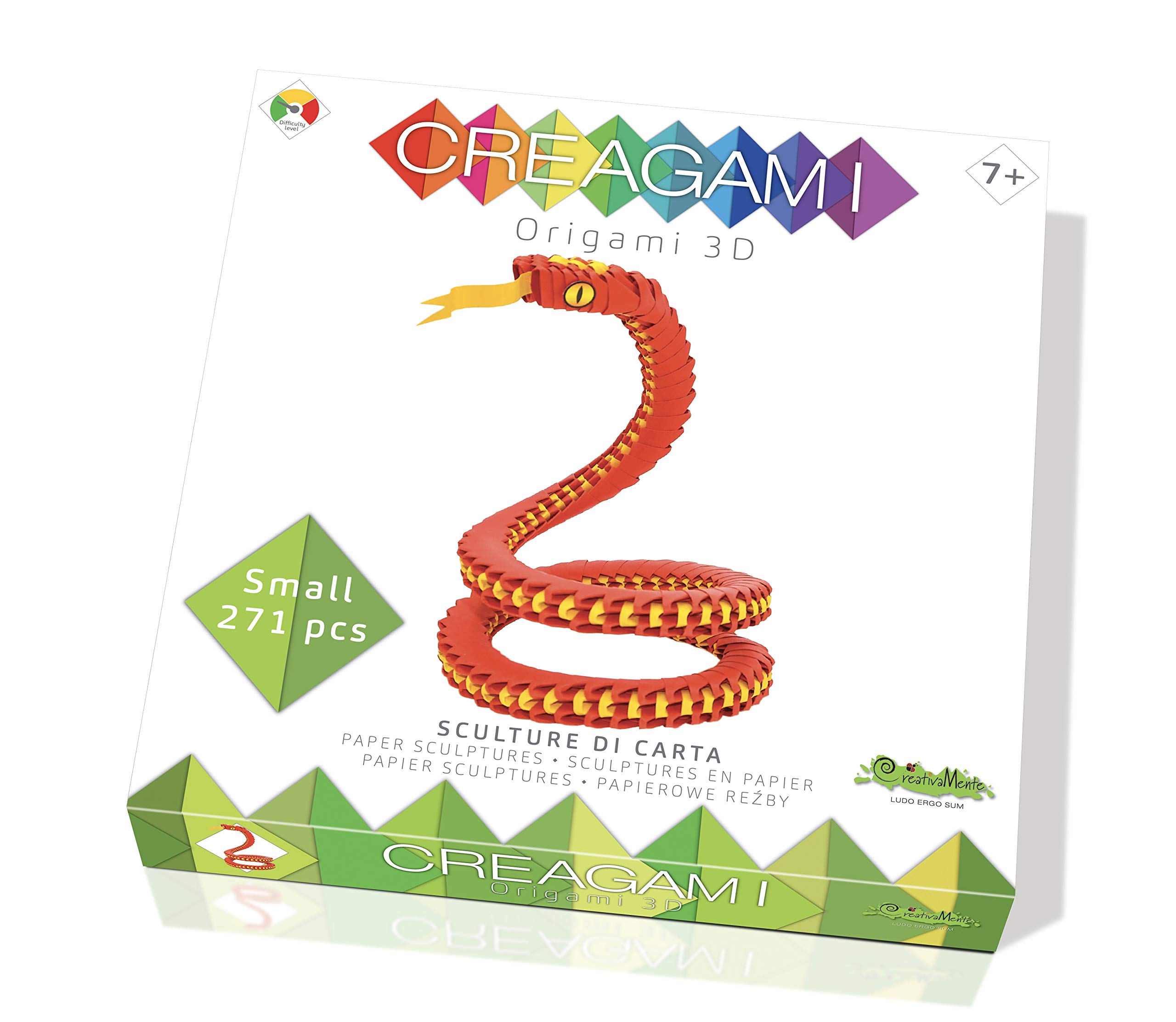 CreativaMente – Creagami Snake, Multicoloured, 761