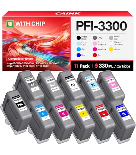 Amazon.com: Canon PFI-310 330ml Pigment Ink Tank Set Matte Black