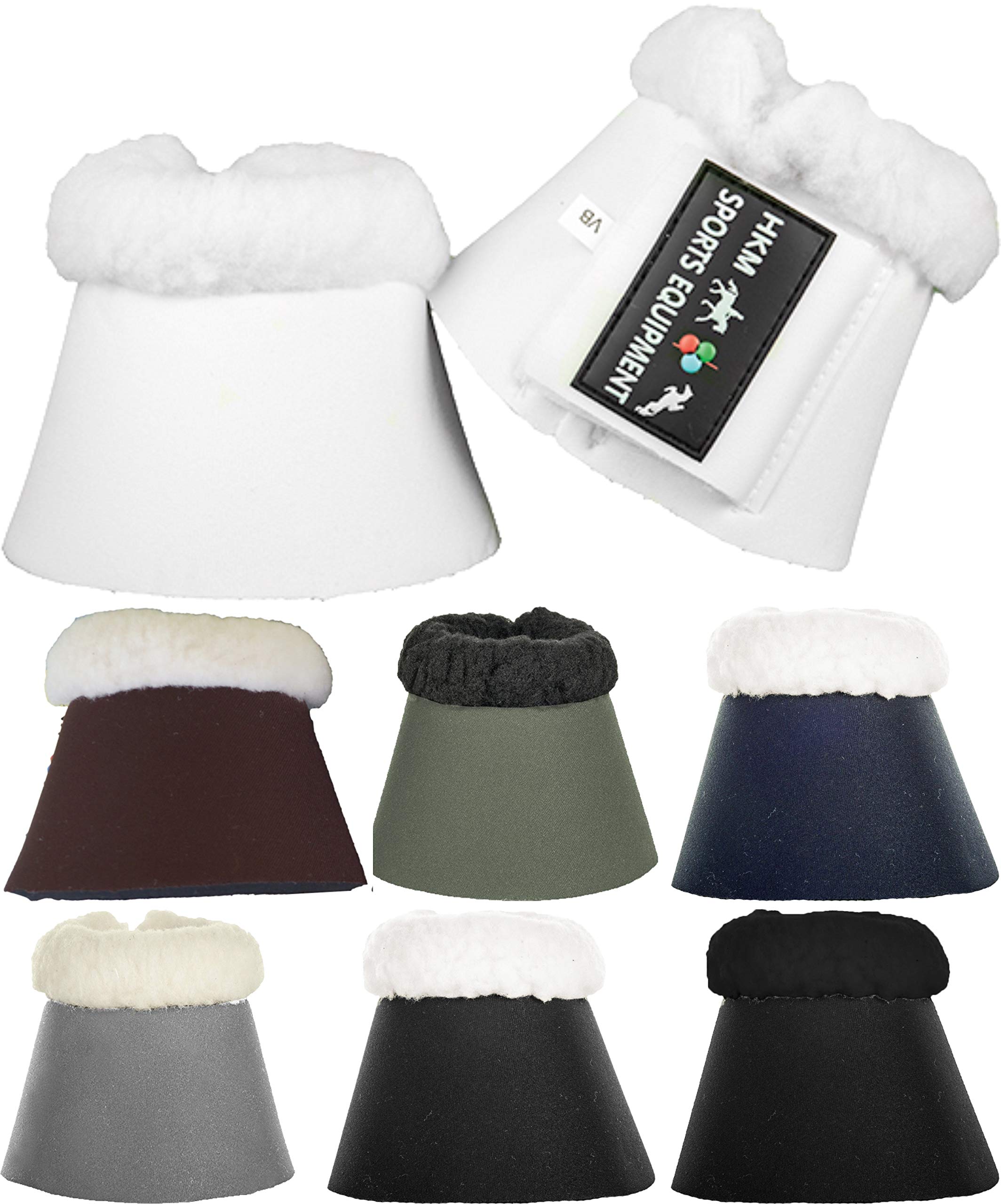 HKM Comfort bell boots with padding — image 1