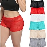 Wemoven Women's Underwear Regular & Plus Size Panties Sexy Lace Boyshort Hipster Cheeky Panty