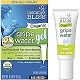 Mommy's Bliss Organic Gripe Water Gel for Newborns, Extra Gentle Gel, Relieves Occasional Stomach Discomfort from Gas, Colic