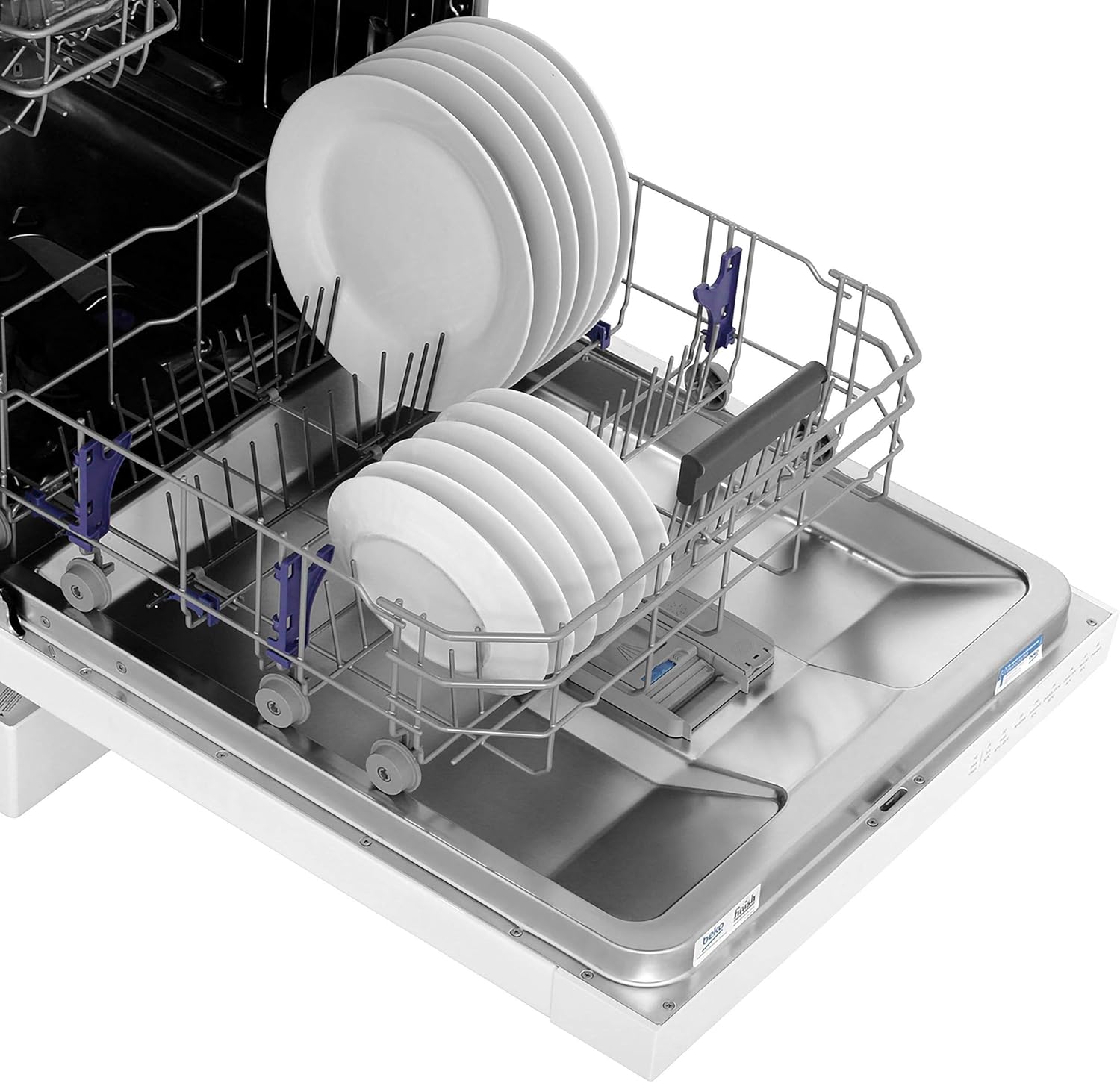 beko dfn28r22w standard dishwasher
