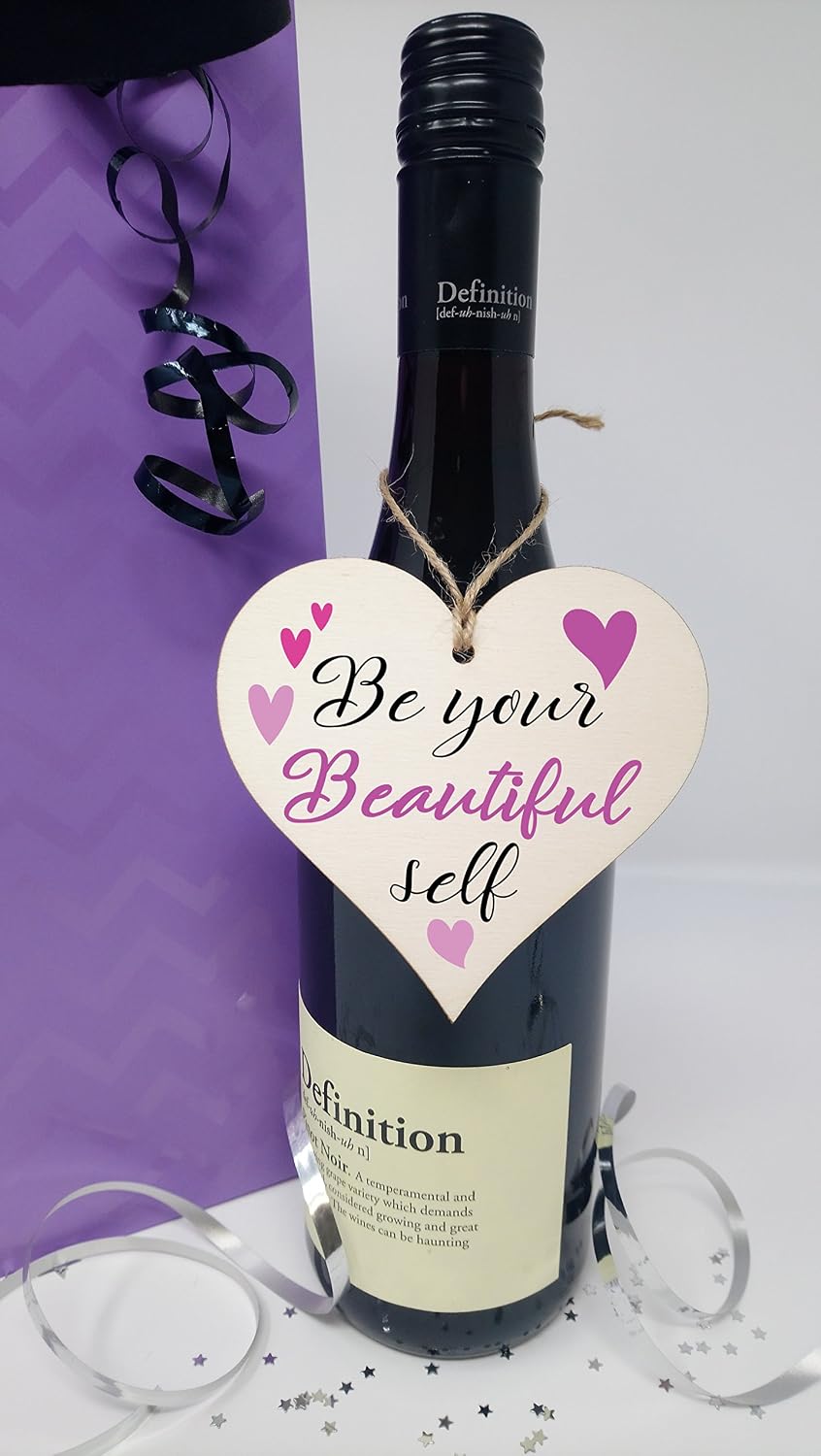 Decorative Wooden Heart Plaque - Inspirational Quote Wall Art - Rustic Hanging Sign for Home Office, Bedroom, or Gift Giving - Image 4