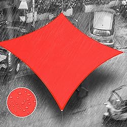 Royal Shade 7' x 9' Red Rectangle Waterproof Sun