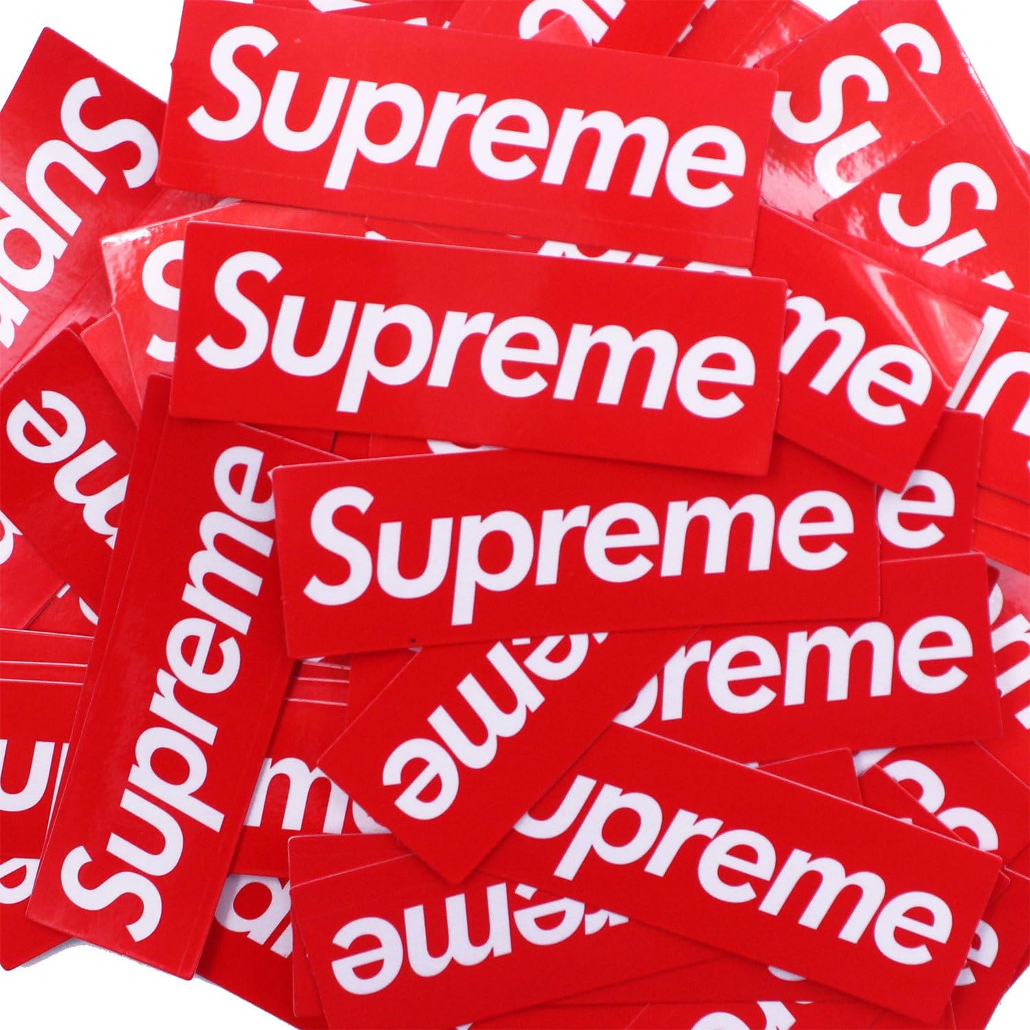 100 supreme stickers