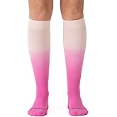Comrad Nylon Knee High Socks - 15-20mmHg Graduated Compression Socks - Soft & Breathable Support Unisex Socks