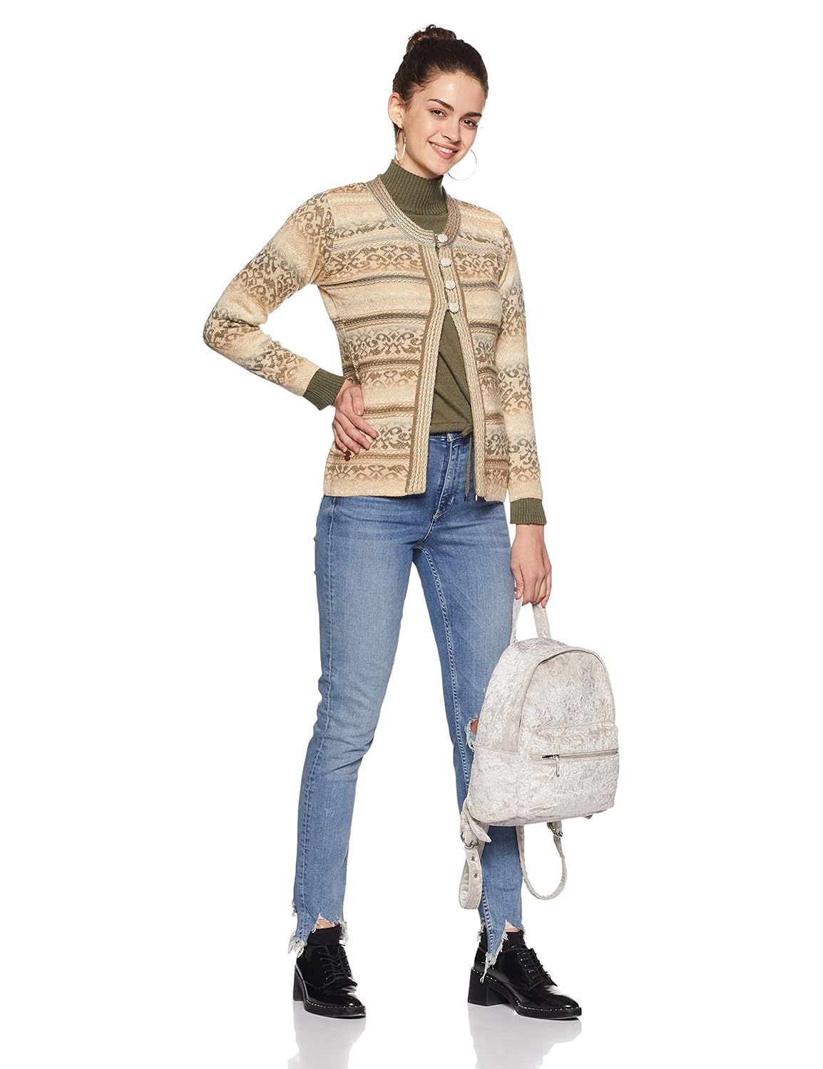 duke women's cardigan