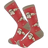 Pet Lover Socks - Fun - All Season - One Size Fits Most - For Women And Men – Dog Gifts (Shih Tzu Gifts - Socks)