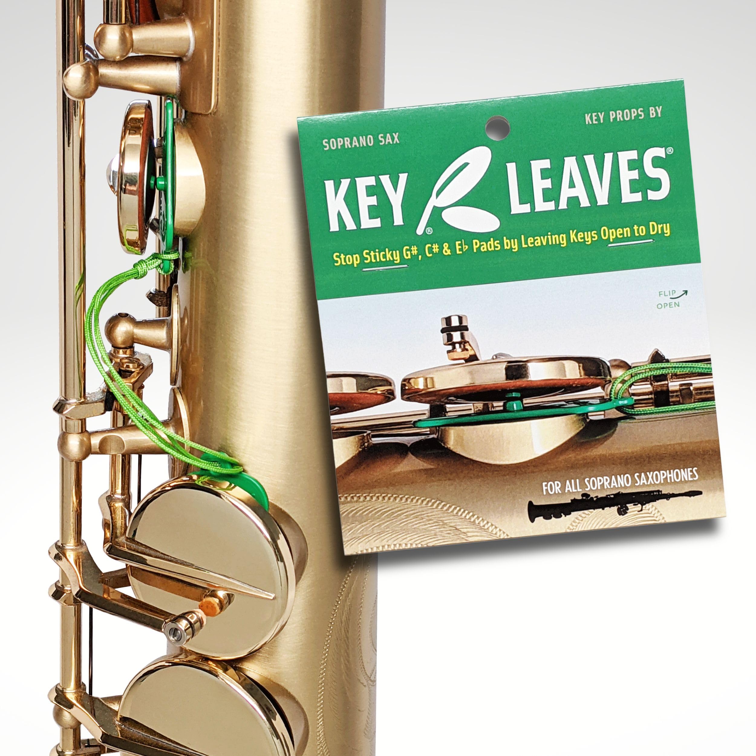 Key Leaves 751302 Sax Key Props for Soprano saxophone,NA