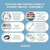 ROLSELEY Quality Medical Tourniquet Quick Release Latex Free Polyester Green view 7