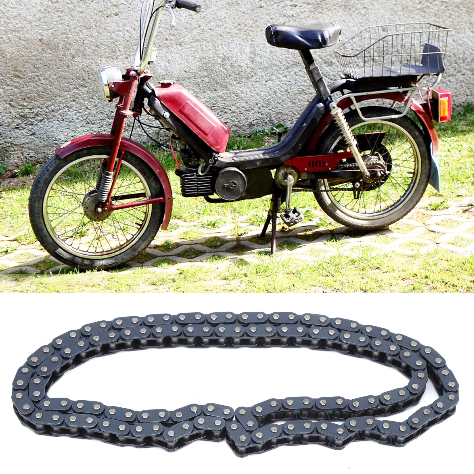 High Rigidity Electric Scooter Chain Reinforced Structure 116 Sections Chain Low Tensile Strength Scooter Chain chain 116 forced Structure 116 Sections Chain Electric Scooters