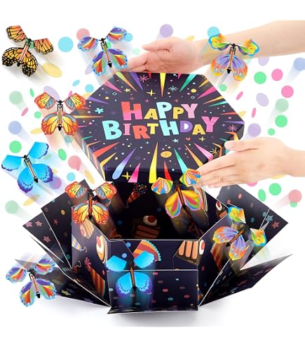 Mariposas Mágicas Voladoras – 20 Mariposas De Papel Y Plástico, Gíralas 40-45 Veces Y Vuelan – Perfectas Para Regalos Sorpresa, Cumpleaños Y Decoración