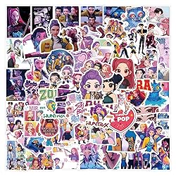 110pcs Demon Hunters Movies Stickers Pack,Vinyl