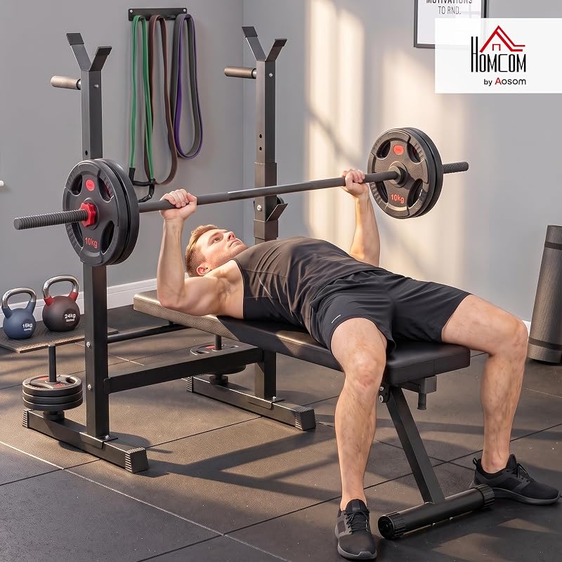 Supino de supino multifuncional de peso dobrável 220 kg