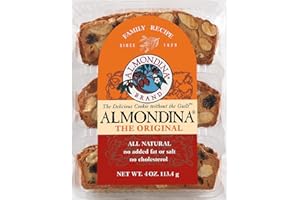 Almondina, The Original Almond Biscuits, 4 oz(Pack of 2)