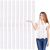 iHUFeather 9pcs Feather Boas 5ft Artificial Fluffy Boas Bulk for DIY Crafts Wedding Party Christmas Costume Decor