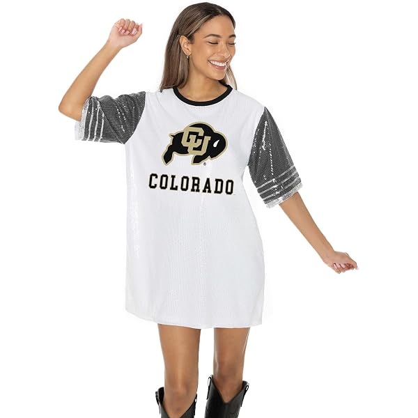 South Carolina Gamecocks Sequin Fashion Jersey Tunic Dress