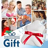 Poemland Luxury Bath Pillow Mat & Cushion - Full Body Spa Relaxation White view 6