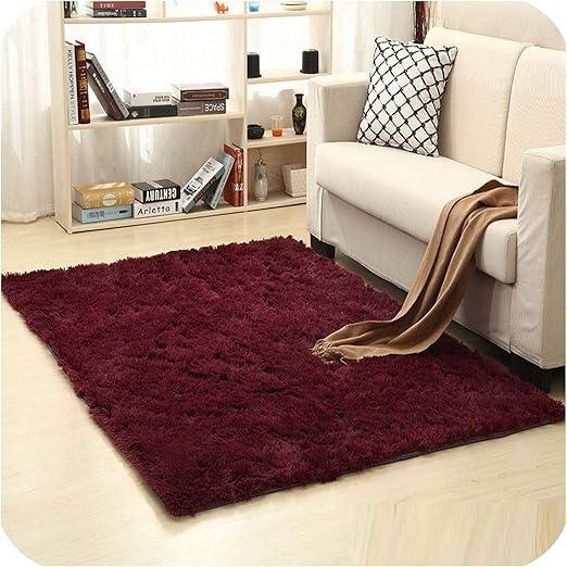 Amazon Com 13 Color Living Room Bedroom Wool Rug Antiskid Soft 160cm 200cm Carpet Carpet Mat Pink Purpule Black Gray Green Blue Red Burgundy 60x120cm Kitchen Dining
