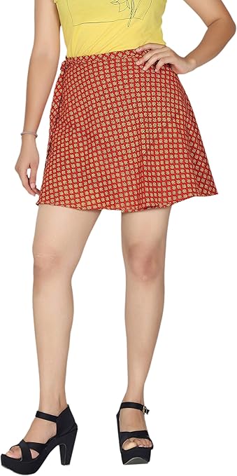 Wrap mini skirt 3d Clearance