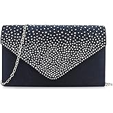 BBjinronjy Clutch Purses for Women Evening Bag Formal Rhinestone Handbags for Wedding Party Cocktail Prom Dinner