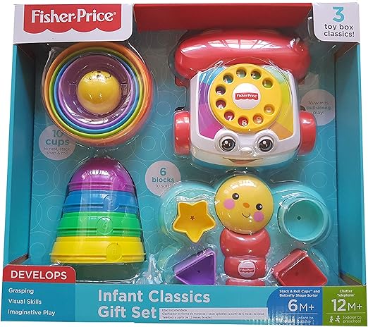 fisher price infant classics gift set