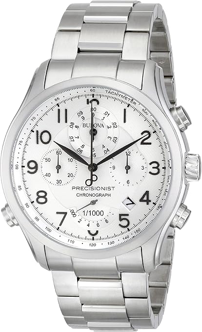 bulova precisionist white dial