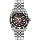 Spinnaker Men's 44mm Wreck Automatic Watch with Leather Strap SP-5089