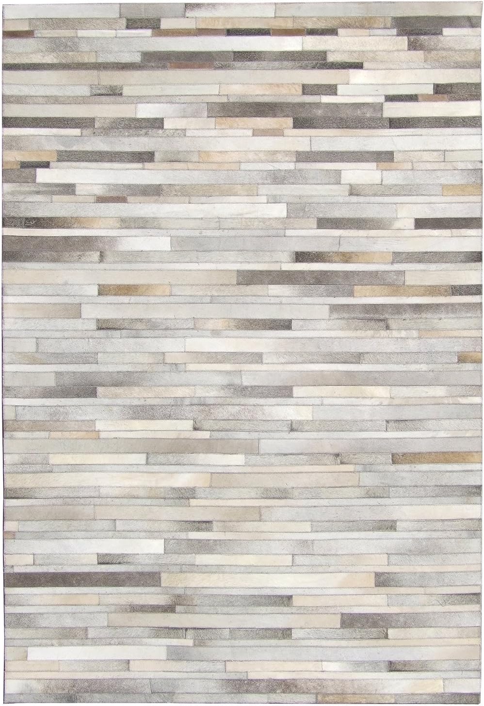 Premiumcowhide New Cowhide Rug Leather. Animal Skin Patchwork Area Carpet (6 X 8)