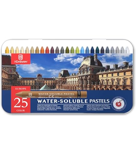 Amazon.com: Caran d'Ache Classic Neocolor II AQUARELLE Water