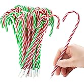 JOYIN 48 PCS Christmas Candy Cane Pens Bulk For Kids, Fancy Ballpoint Pen for Xmas Party Favors, Christmas Stocking Stuffers For Students Classroom Exchange Gifts, Carnival Prize Goodie Bag Fillers