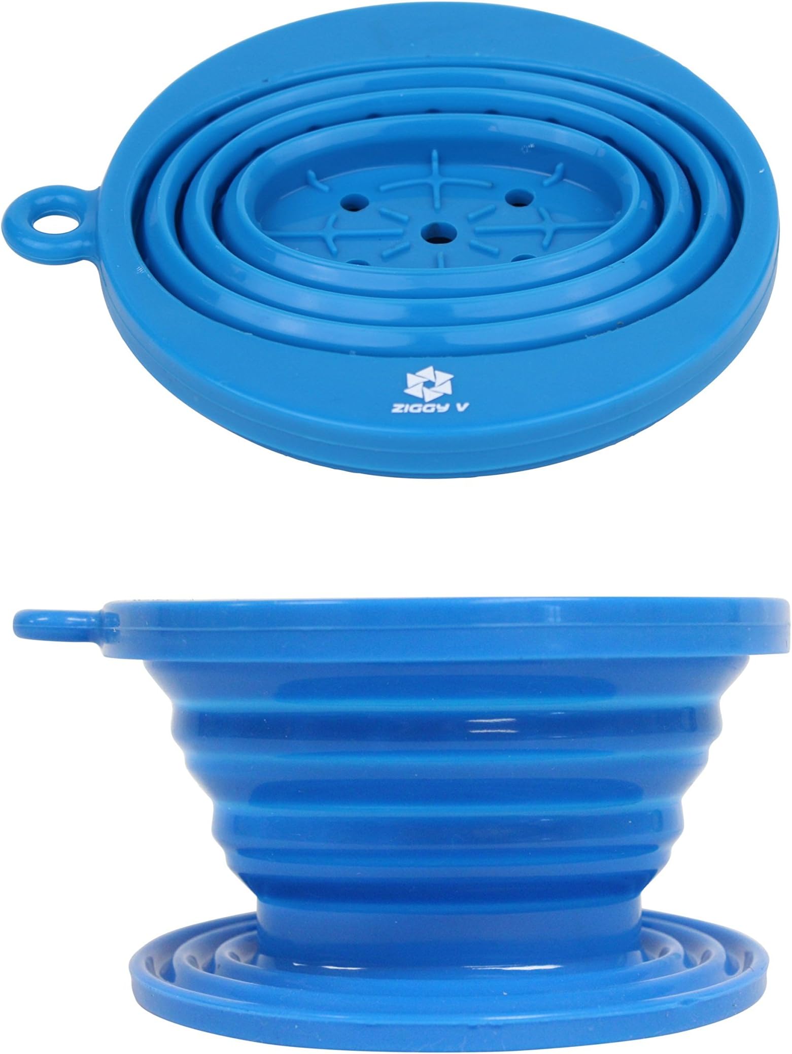 Collapsible Silicone Coffee Dripper, Tea Dripper, Over the Cup Infuser/Coffee Dripper