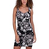 Siena Women's Sleeveless Sweetheart Neck Sheath Mini Dress