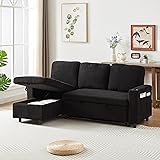 Ball & Cast 79" Comfortable Corduroy L-Shaped