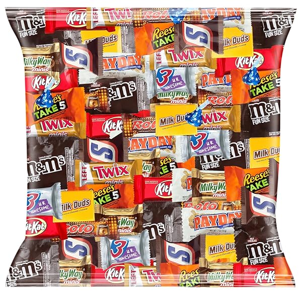 ASSORTED CHOCOLATE CANDY MIX – INDIVIDUALLY WRAPPED MILK,...