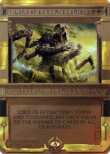 Amazon マジックザギャザリング Mtg 金 多色 英語版 絶滅の王 Lord Of Extinction Mps 52 プロモ Foil トレカ 通販