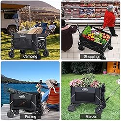 Elegear Wagon Cart Foldable Collapsible Heavy