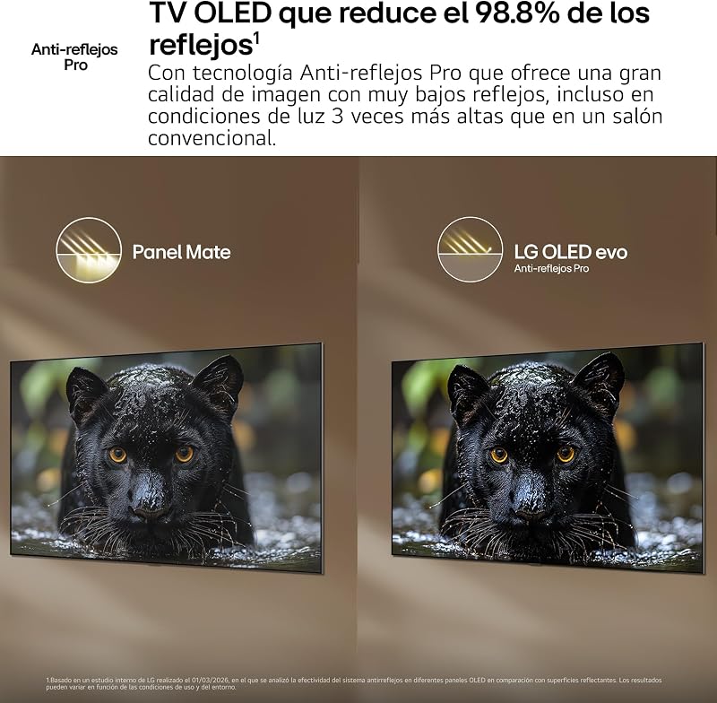 OLED55C64LA - Smart TV OLED EVO AI 55" 4K Sem Reflexo 98,9%, 2026