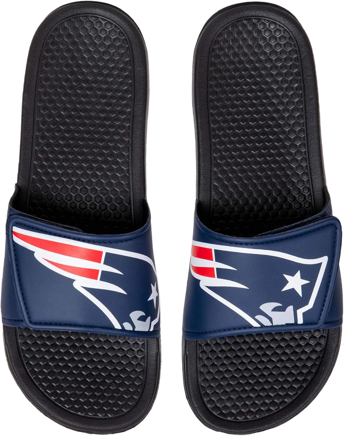 FOCO NFL Unisex - Big Logo Slide Flip Flops Sandals